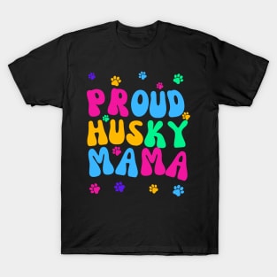 Proud Husky Mama T-Shirt